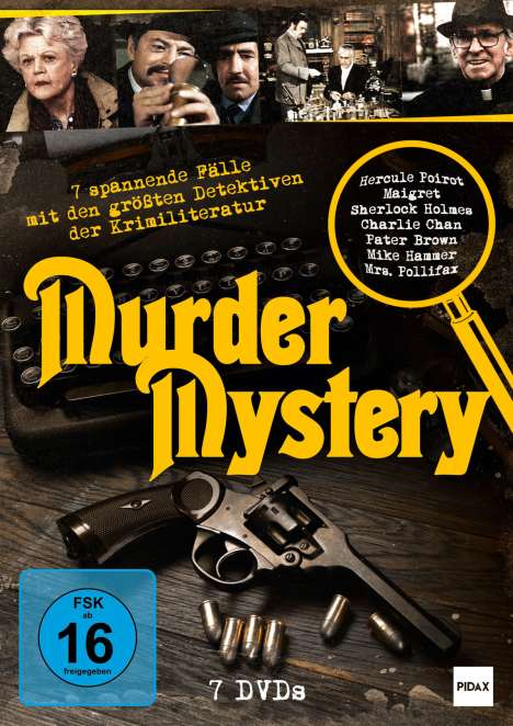 Murder Mystery Box (7 Filme), 7 DVDs