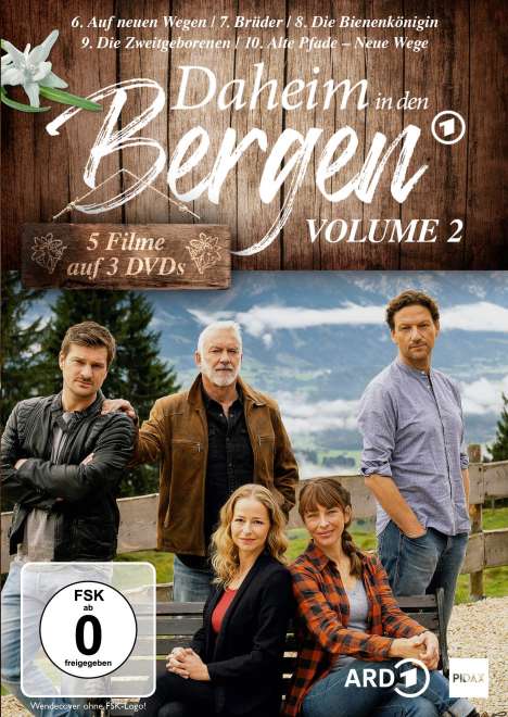 Daheim in den Bergen Vol. 2, 3 DVDs