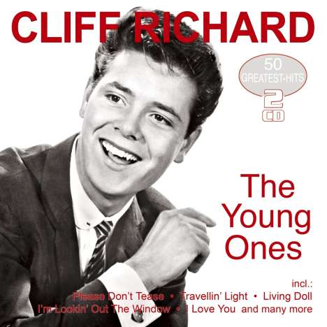 Cliff Richard: The Young Ones: 50 Greatest Hits, 2 CDs