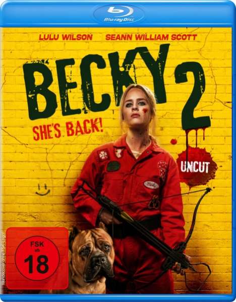 Becky 2 - She's Back! (Blu-ray), Blu-ray Disc