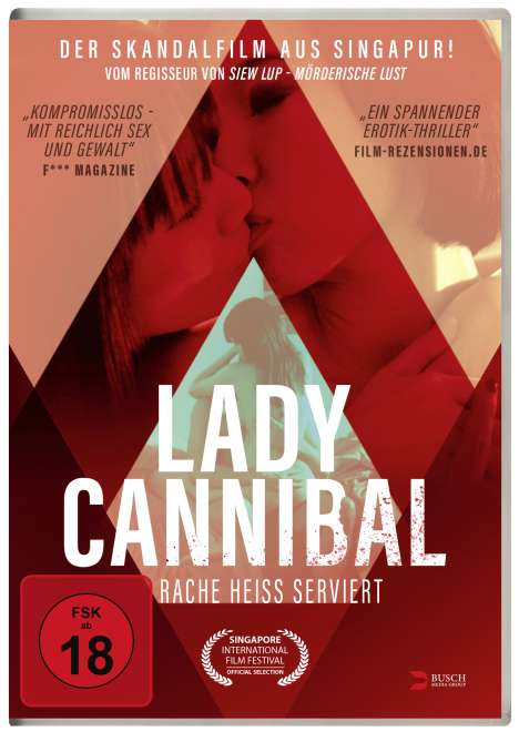 Lady Cannibal, DVD