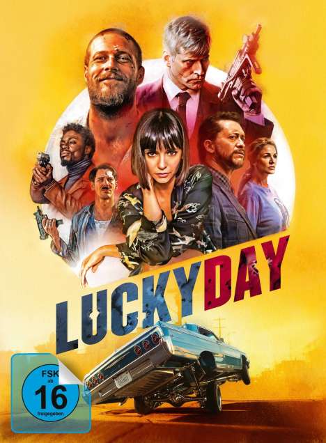 Lucky Day (Blu-ray &amp; DVD im Mediabook), 1 Blu-ray Disc und 1 DVD
