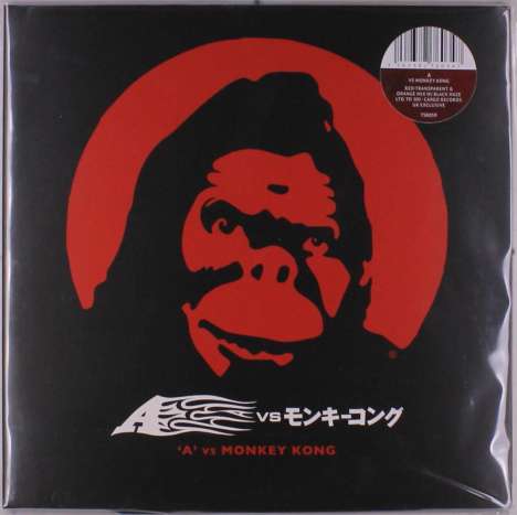 A: A Vs Monkey Kong (Limited Edition) (Red Transparent &amp; Orange/Black Haze Vinyl), 2 LPs