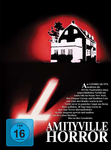 Amityville Horror (1979) (Blu-ray &amp; DVD im Mediabook), 1 Blu-ray Disc und 1 DVD