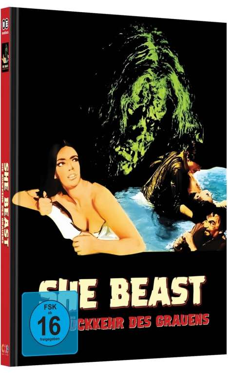 She Beast - Die Rückkehr des Grauens (Blu-ray &amp; DVD im Mediabook), 1 Blu-ray Disc und 1 DVD
