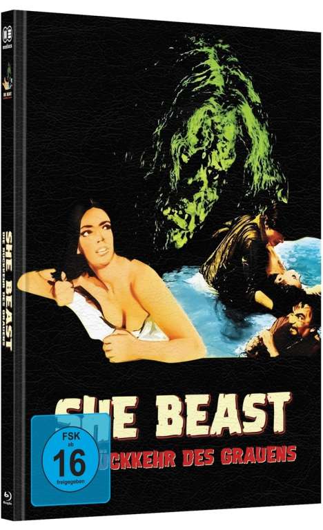 She Beast - Die Rückkehr des Grauens (Blu-ray &amp; DVD im wattierten Mediabook), 1 Blu-ray Disc und 1 DVD