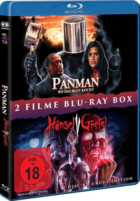 Panman - Bis das Blut kocht / Hänsel V Gretel (Blu-ray), 2 Blu-ray Discs