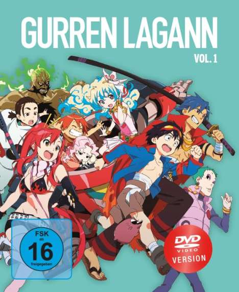 Gurren Lagann Vol. 1, 2 DVDs