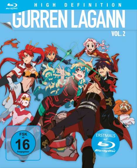 Gurren Lagann Vol. 2 (Blu-ray), 2 Blu-ray Discs