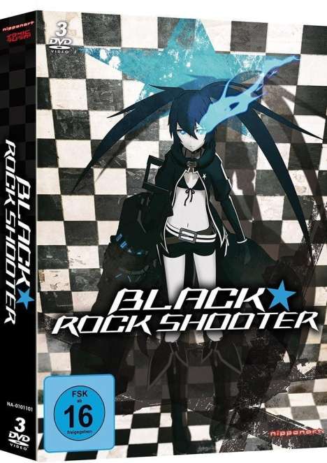 Black Rock Shooter (Gesamtausgabe), 3 DVDs