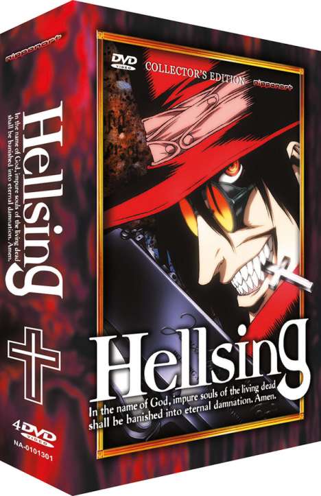 Hellsing (Gesamtausgabe), 4 DVDs