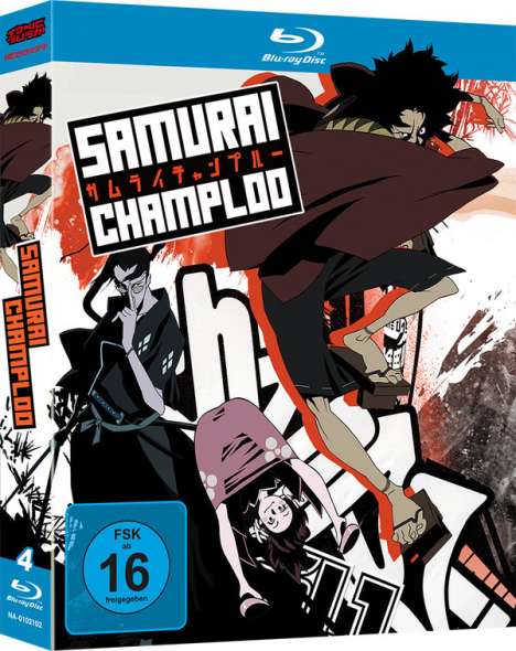 Samurai Champloo (Blu-ray), 4 Blu-ray Discs