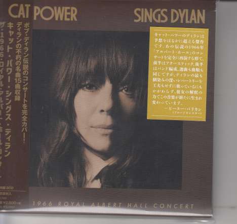 Cat Power: Cat Power Sings Dylan: The 1966 Royal Albert Hall Concert (Digisleeve), 2 CDs