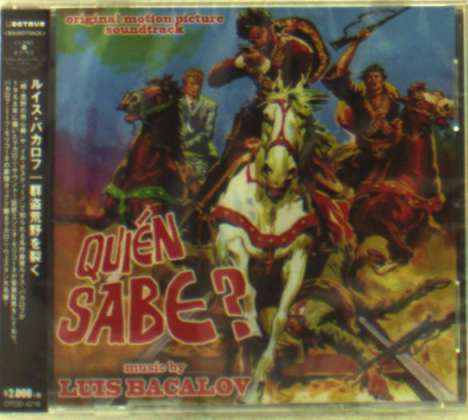 Luis Bacalov (geb. 1933): Filmmusik: Quien Sabe?, CD