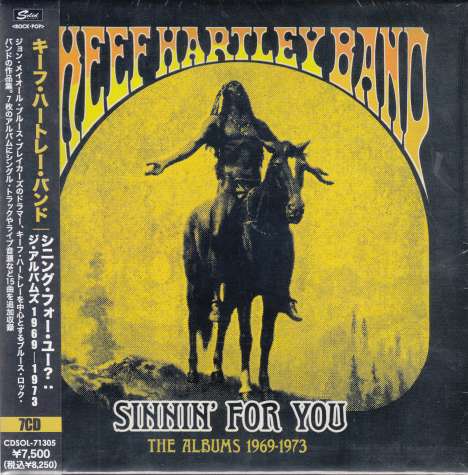 Keef Hartley: Sinnin' For You: The Albums 1969 - 1973, 7 CDs