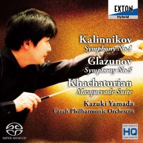Wassilij Kalinnikoff (1866-1901): Symphonie Nr.1, 2 Super Audio CDs