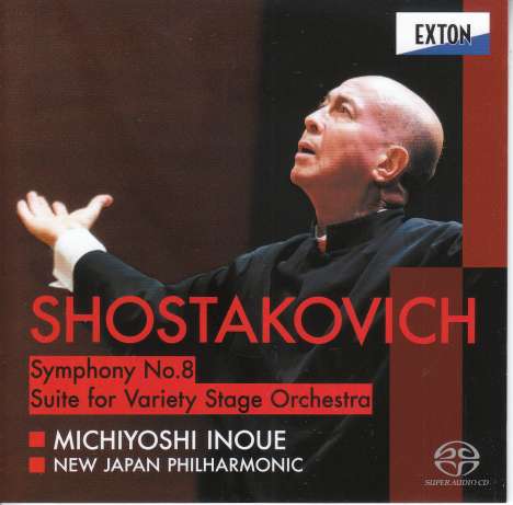 Dmitri Schostakowitsch (1906-1975): Symphonie Nr.8 (High Quality SACD), Super Audio CD