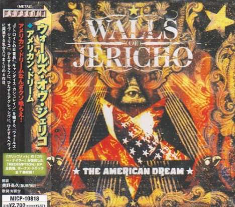 Walls Of Jericho: American Dream, CD