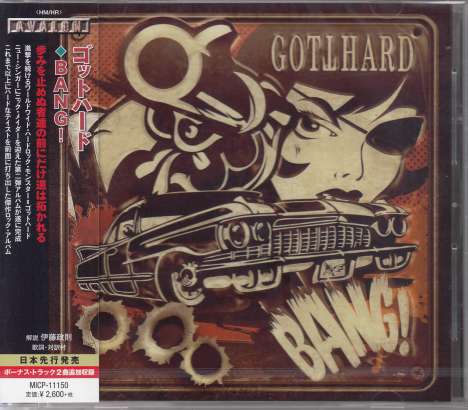 Gotthard: Bang! (+Bonus), CD