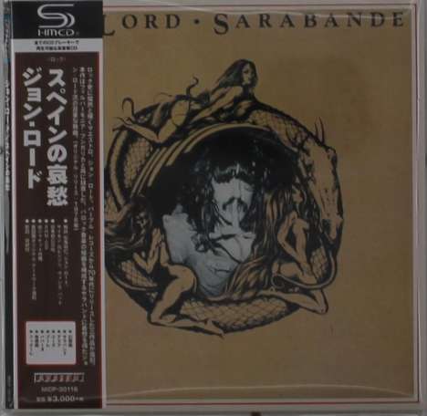 Jon Lord (1941-2012): Sarabande (SHM-CD) (Papersleeve), CD
