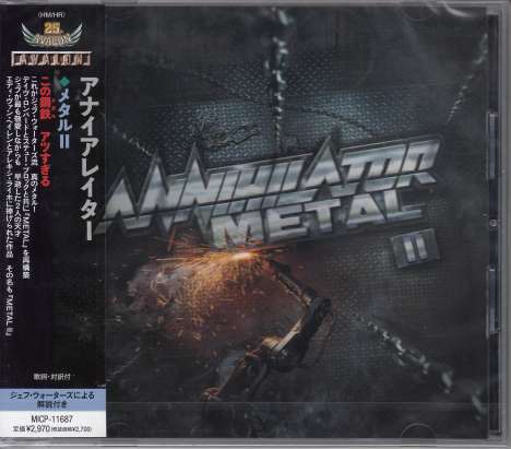 Annihilator: Metal II, CD