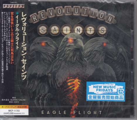 Revolution Saints: Eagle Flight, CD