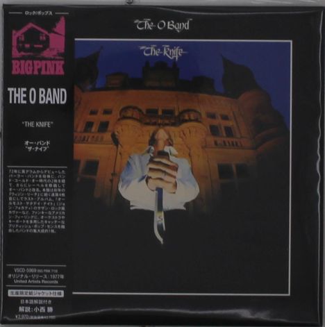 The O Band (A Band Called O): The Knife (Digisleeve), CD
