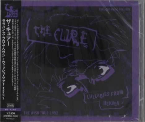 The Cure: Lullabies From Heaven: The Wish Tour 1992, CD