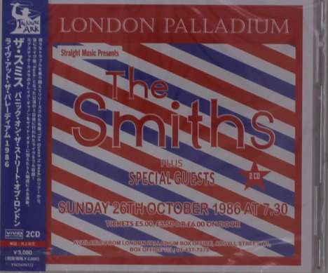 The Smiths: Panic On The Streets Of London: Live At The Palladium 1986, 2 CDs