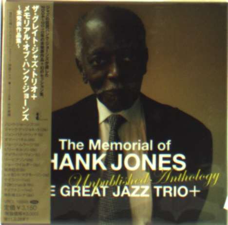 The Great Jazz Trio: The Memorial Of Hank Jones, Super Audio CD