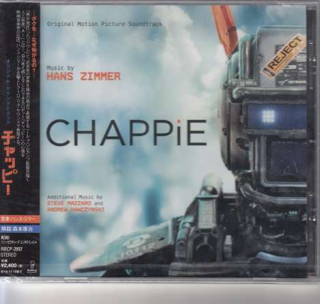 Hans Zimmer (geb. 1957): Filmmusik: Chappie, CD