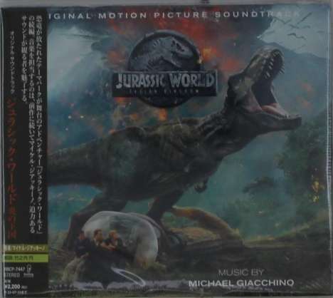 Michael Giacchino (geb. 1967): Filmmusik: Jurassic World: Fallen Kingdom (Digipack), CD