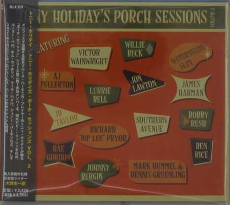 Tony Holiday (Blues): Porch Sessions Volume 2 (Triplesleeve), CD