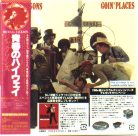 The Jacksons (aka Jackson 5): Goin' Places (Ltd. Papersleeve), CD