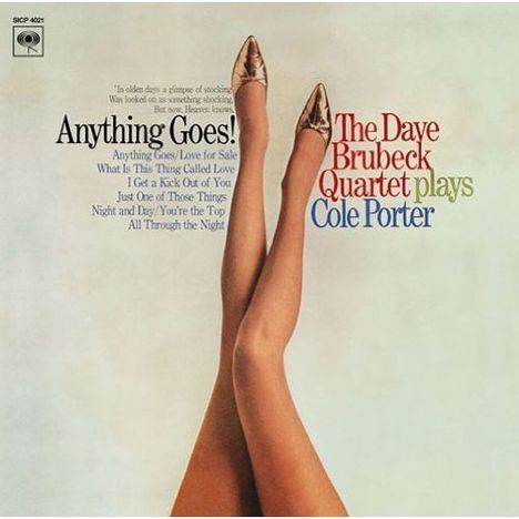 Dave Brubeck (1920-2012): Anything Goes!, CD
