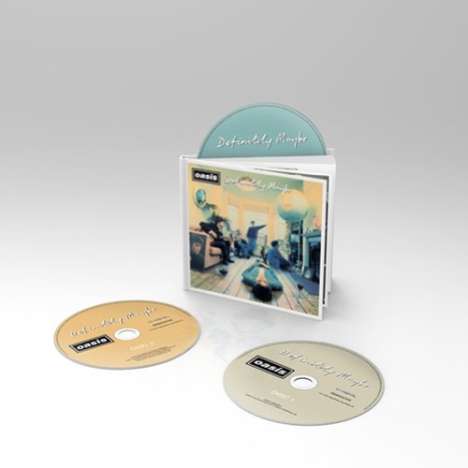 Oasis: Definitely Maybe +Bonus (20th Anniversary) (Deluxe Edition), 3 CDs