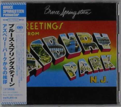 Bruce Springsteen: Greetings From Asbury Park N.J. (remastered), CD