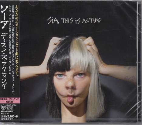Sia: This Is Acting (+ Bonus), CD