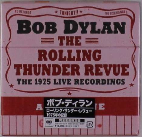 Bob Dylan: The Rolling Thunder Revue - The 1975 Live Recordings, 14 CDs