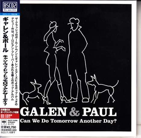 Galen Ayers &amp; Paul Simonon: Can We Do Tomorrow Another Day? (Blu-Spec CD2) (Digisleeve), CD