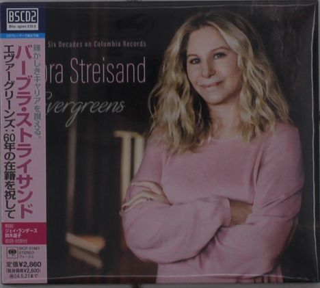Barbra Streisand: Evergreens: Celebrating Six Decades On Columbia Records, CD