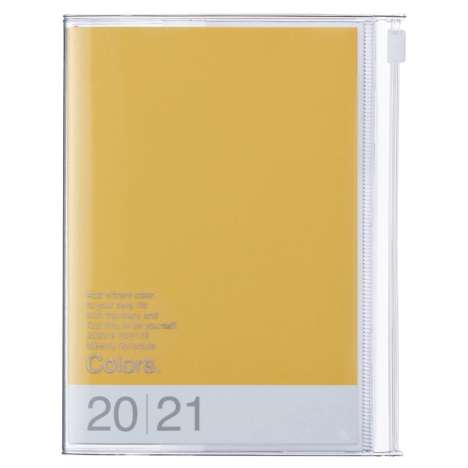 MARK'S 20/21 Taschenkal. A6 vertikal COLORS Yellow., Buch