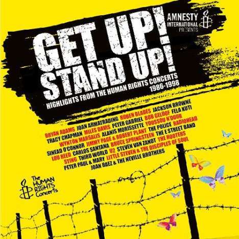 Get Up! Stand Up!: Highlights From The Human Rights Concerts 1986 - 1998, 3 CDs