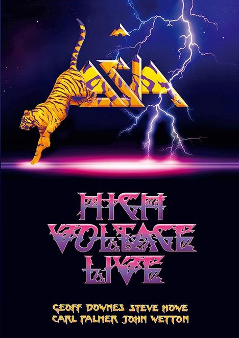 Asia: High Voltage Live, Blu-ray Disc