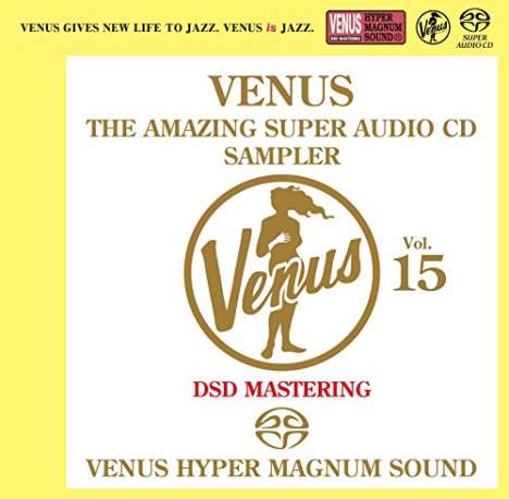 Venus: The Amazing Super Audio CD Sampler Vol.15 (Digibook Hardcover), Super Audio CD Non-Hybrid