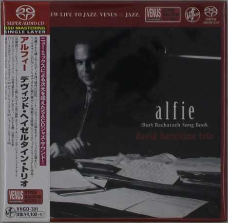 David Hazeltine (geb. 1958): Alfie: Burt Bacharach Song Book (Digibook Hardcover), Super Audio CD Non-Hybrid