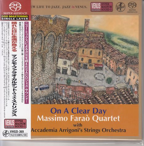 Massimo Faraò (geb. 1965): On A Clear Day (Digibook Hardcover), Super Audio CD Non-Hybrid