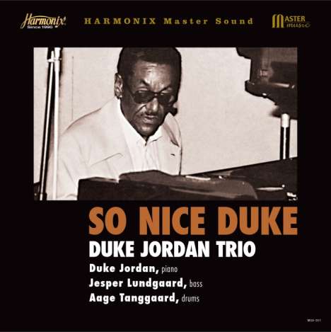 Duke Jordan (1922-2006): So Nice Duke (180g), LP