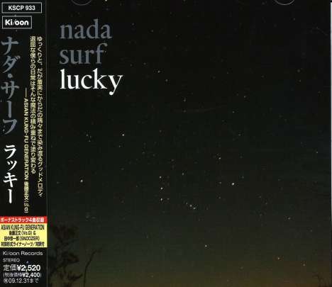 Nada Surf: Lucky, CD