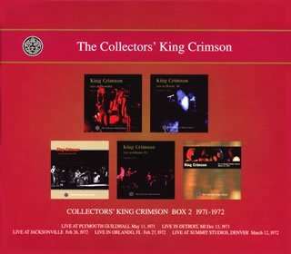 King Crimson: The Collectors' King Crimson (Box 2) 1971 - 1972, 8 CDs